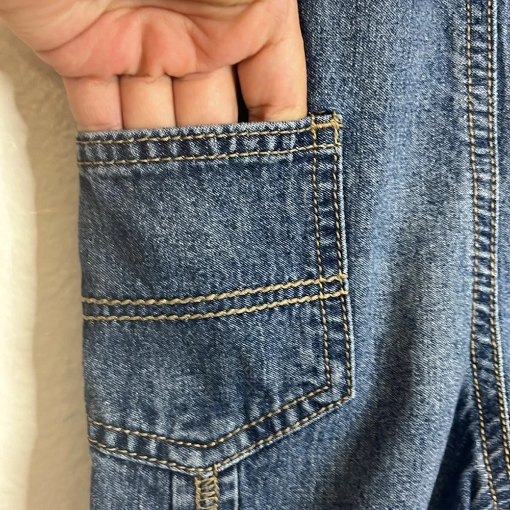 Oshkosh Bgosh Vestbak Overalls Bibs Coveralls Jean Shorts Size 18 Months